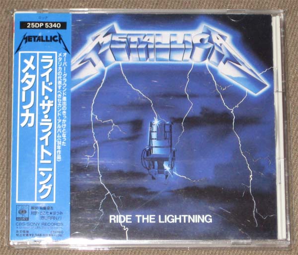 Ride the lightning CD